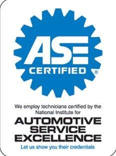 Automotive Service Excellence (ASE) Certified Technicians