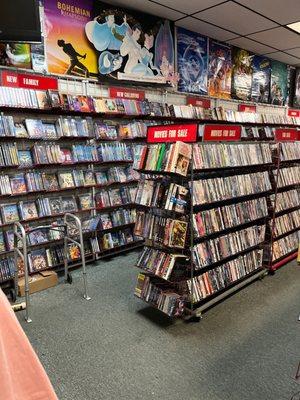 Inside Movie depot