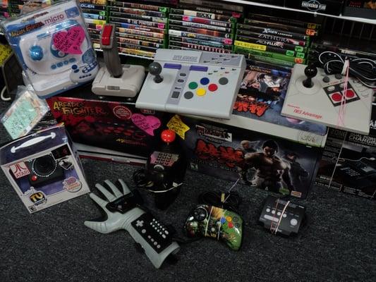 Power gloves,wireless arcade sticks...more ...new and used