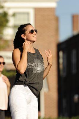 Barre3 outdoor class