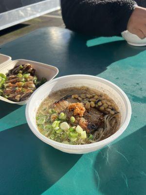 Black garlic ramen