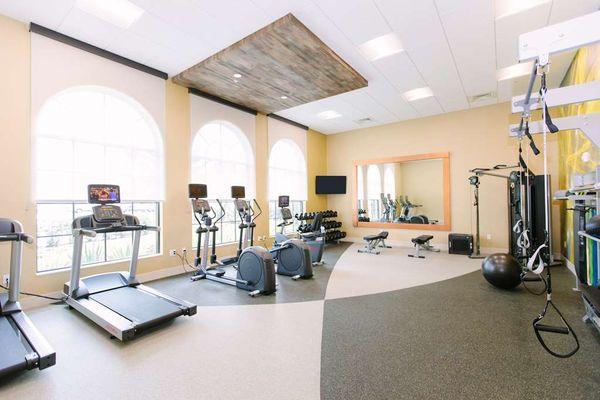 Health club  fitness center  gym