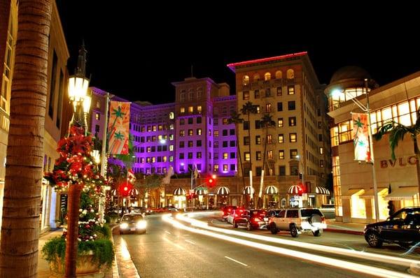 Beverly Wilshire Hotel Facade - Phase I (Lighting design by Angstrom Lighting)