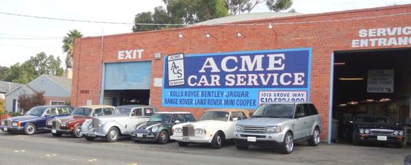 A full service/repair shop, specializing in Land Rover, Jaguar, Mini, Rolls-Royce & Bentley. 35+ of experience and ASE certified