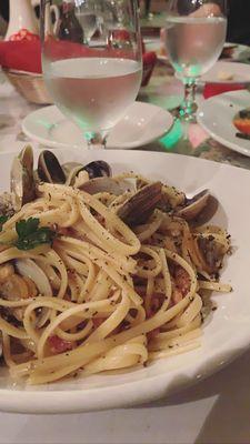 Linguine con Vongole