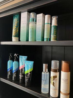 Self Tanners and Spray Tanning Products