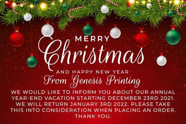 Genesis Printing