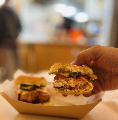 SRIRACHA BBQ SLIDERS