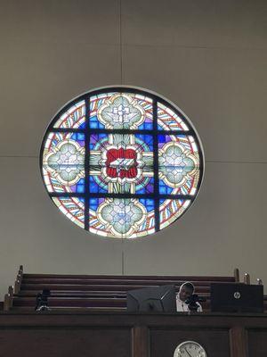 Iconic stained glass perfect for weddings