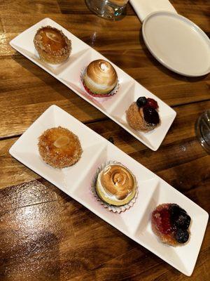 Off menu desserts from local pastry chef