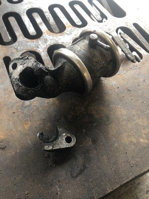 Broken part that they found and no other mechanic could have find