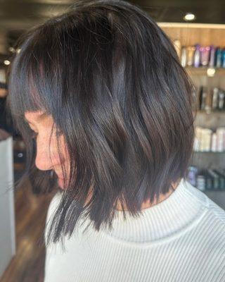 Haircut and Color by our stylist Kristine