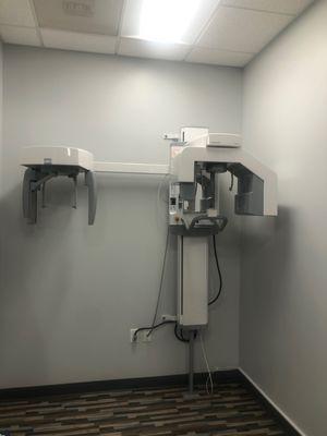 Our panoramic radiography (x-ray) machine.