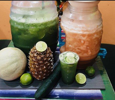 Aguas frescas .