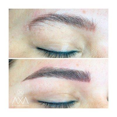 Microblading más shading