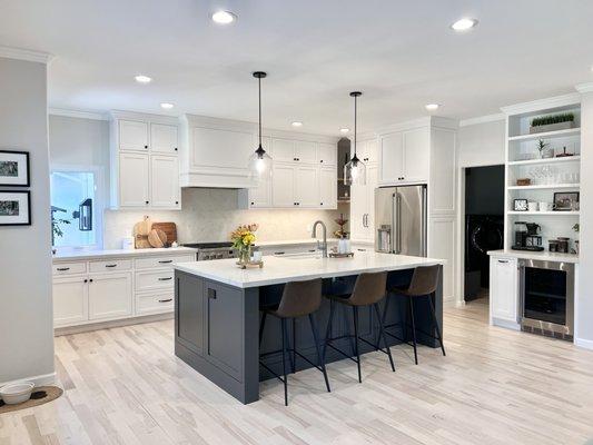 Kitchen renovation project in Petaluma CA.