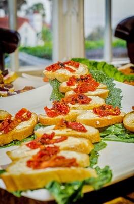 BC Sundried Tomatoes & Goat Cheese Canapes