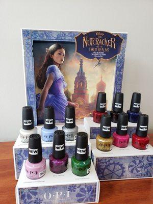 New OPI collection..."NUTCRACKER AND THE FOUR REALMS"