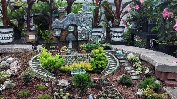 Fairy garden castle