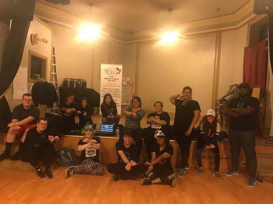 K pop dance class at CEG