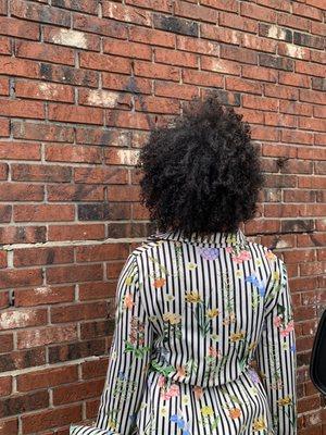 Deva Cut: Final results (back of hair photos)