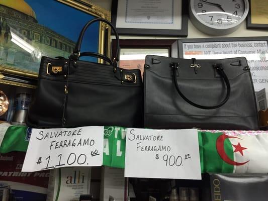 Salvatore Ferragamo leather bags