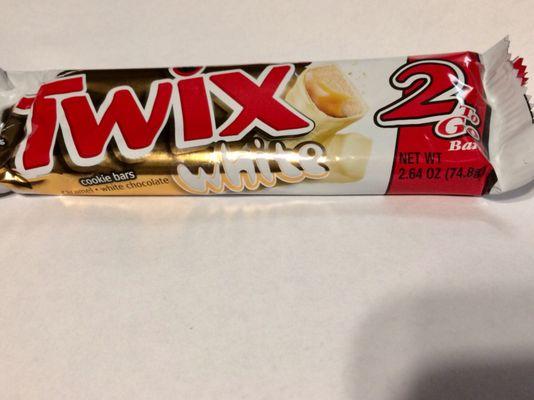 White Twix! Who knew?