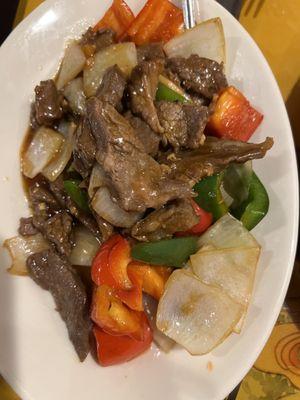 Pepper beef