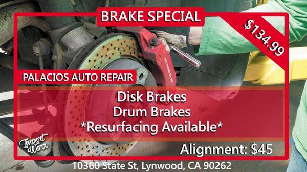 We have the best quality brakes!