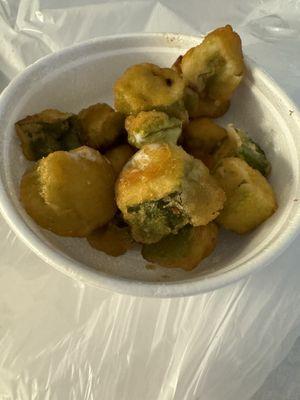 Fried okra