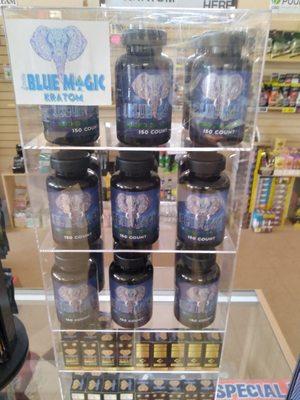 Blue Magic Kratom...Capsules, Power, and Liquid Shots