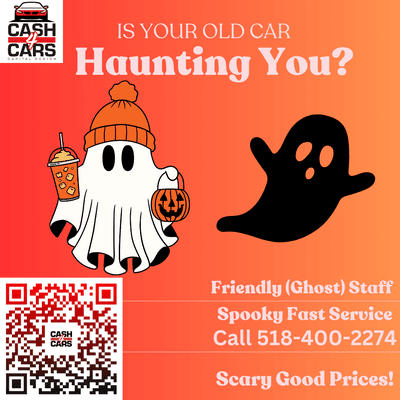 Is your old car haunting you? Get rid of it today. Call or text us for a free quote or visit us online. Link in Bio. Get Cash in your hand