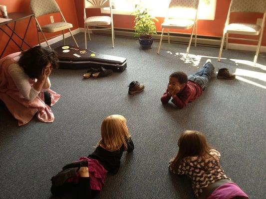 Polarity Yoga with the little ones 2011.