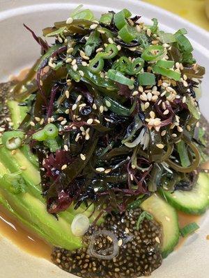 Seaweed Salad, Chia Caviar