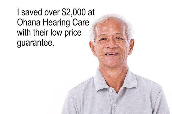 We have the low price guarantee for your total satisfaction.