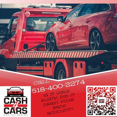 Give us a call to see how much your vehicle is worth.