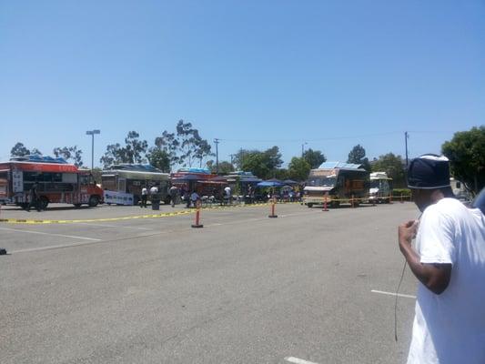 Food trucks are here today. 7/27/15