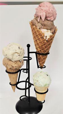 In the mood for some Homemade Premium Ice Cream...stop in and try a single, double or triple scoop. :-)