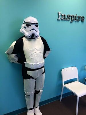 DLC's Storm Trooper is available for Birthday Parties and Special Events both on- and off-site