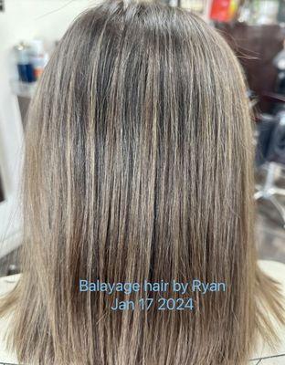 Balayage hair by Ryan call or text for appointment 7142309689