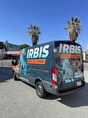 Full Vehicle wrap for Irbis Hvac - 1 of 5 currently.