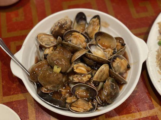 Black bean sauce with clams