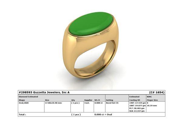 custom mens ring