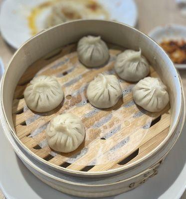 Mini soup dumplings