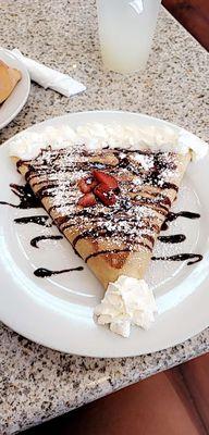 Strawberry Nutella Crepe