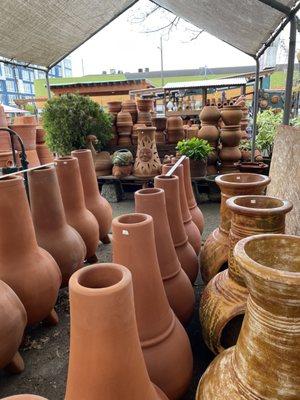 I think terracotta furnaces? They looked cool