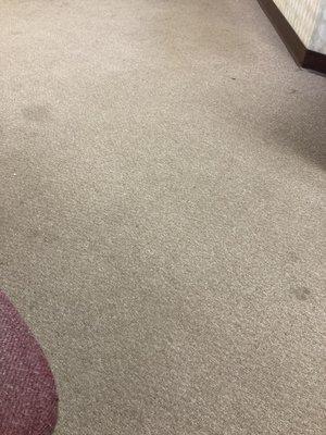 carpet and chairs