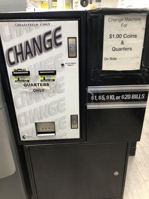 Change machine