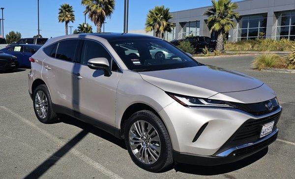 The vehicle is purchased from Toyota Sunnyvale.