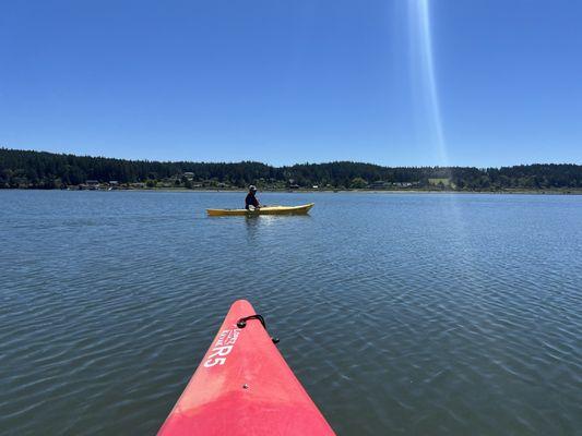 A perfect day on the water